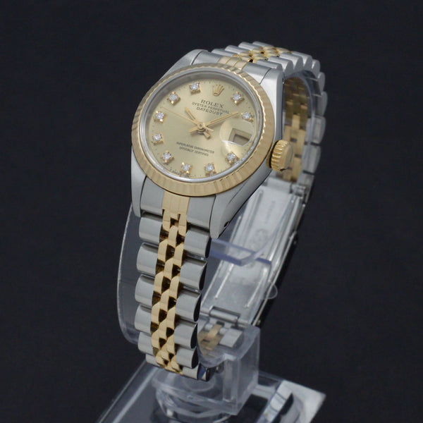 Rolex Lady-Datejust 69173G - 1989 - Rolex horloge - Rolex kopen - Rolex dames horloge - Trophies Watches