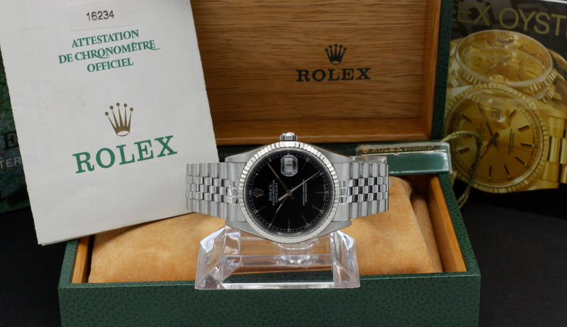 Rolex Datejust 16234 - 2000 - Rolex horloge - Rolex kopen - Rolex heren horloge - Trophies Watches