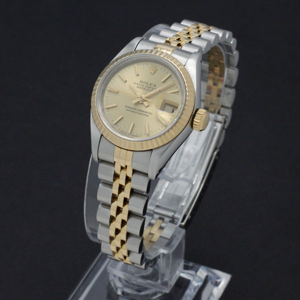 Rolex Lady-Datejust 69173 - 1999 - Rolex horloge - Rolex kopen - Rolex dames horloge - Trophies Watches