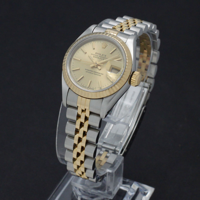 Rolex Lady-Datejust 69173 - 1999 - Rolex horloge - Rolex kopen - Rolex dames horloge - Trophies Watches