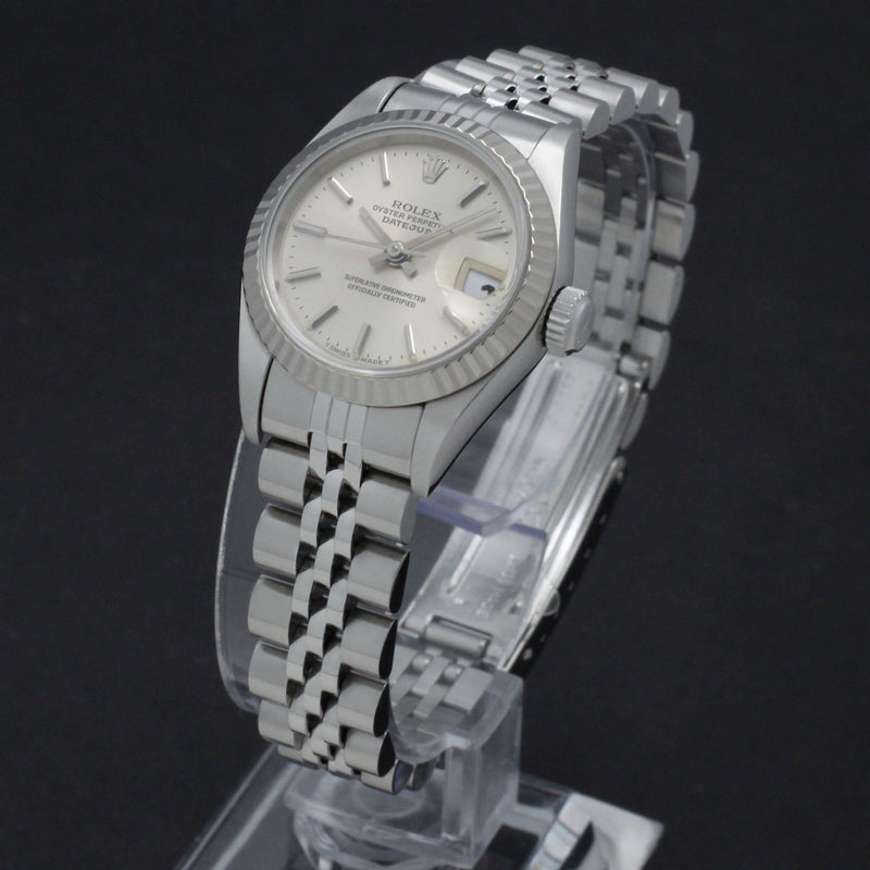 Rolex Oyster Perpetual Lady Datejust 69174 - 1996 - Rolex horloge - Rolex kopen - Rolex dames horloge - Trophies Watches