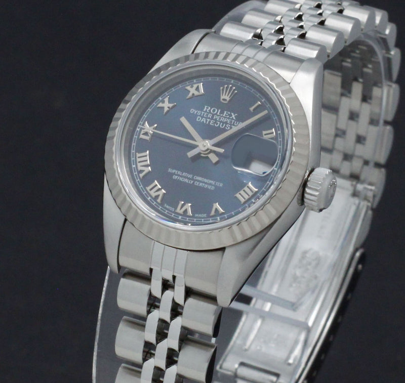 Rolex Oyster Perpetual Lady Datejust 69174 - 1998 - Rolex horloge - Rolex kopen - Rolex dames horloge - Trophies Watches