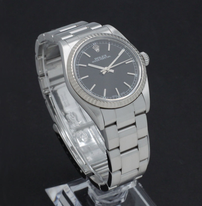 Rolex Oyster Perpetual 77014 - 2001 - Rolex horloge - Rolex kopen - Rolex dames horloge - Trophies Watches