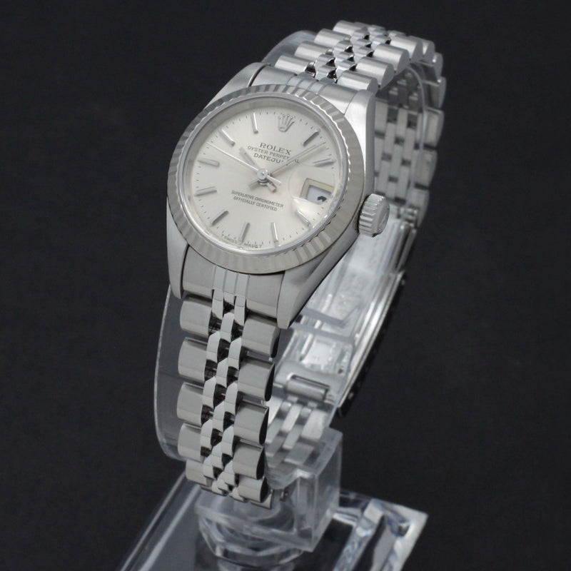 Rolex Oyster Perpetual Lady Datejust 69174 - 1995 - Rolex horloge - Rolex kopen - Rolex dames horloge - Trophies Watches