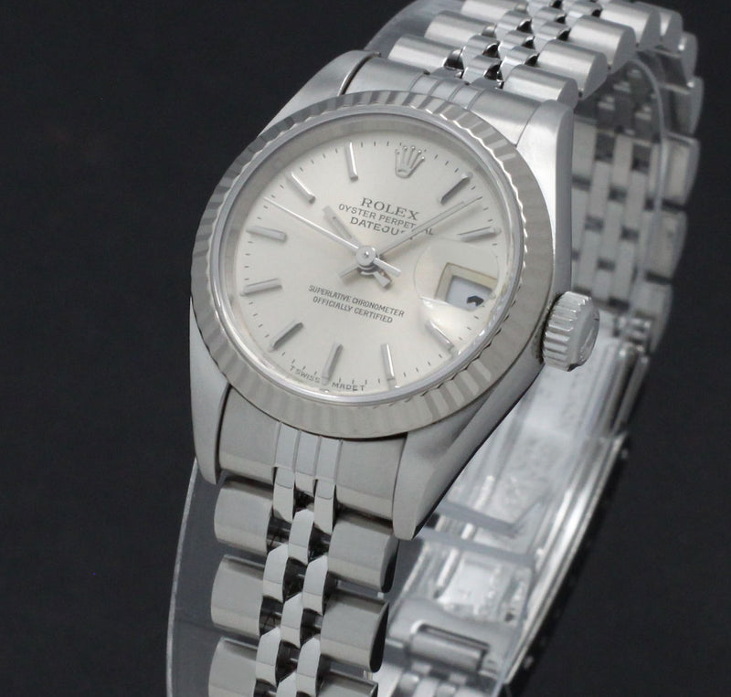 Rolex Oyster Perpetual Lady Datejust 69174 - 1995 - Rolex horloge - Rolex kopen - Rolex dames horloge - Trophies Watches