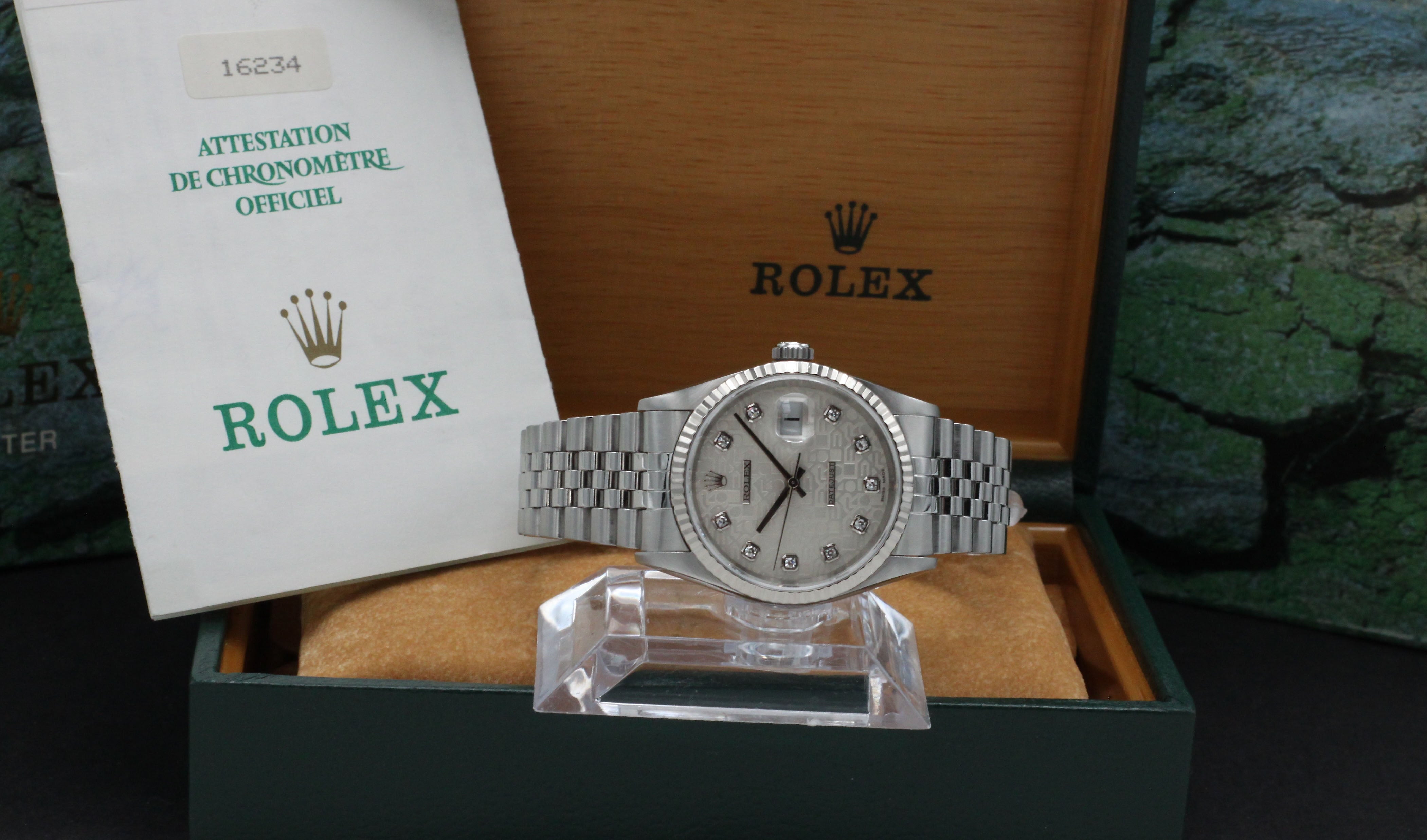 Rolex Datejust 16234G - 1997 - Rolex horloge - Rolex kopen - Rolex heren horloge - Trophies Watches