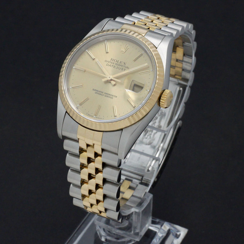 Rolex Datejust 16233 - 1995 - Rolex horloge - Rolex kopen - Rolex heren horloge - Trophies Watches