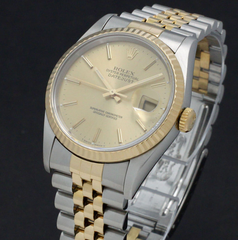 Rolex Datejust 16233 - 1995 - Rolex horloge - Rolex kopen - Rolex heren horloge - Trophies Watches