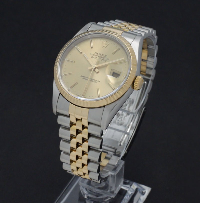 Rolex Datejust 16233 - 1995 - Rolex horloge - Rolex kopen - Rolex heren horloge - Trophies Watches