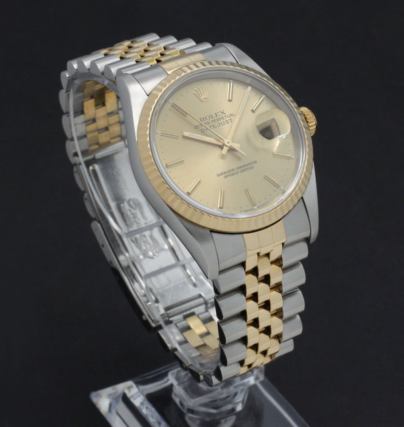 Rolex Datejust 16233 - 1995 - Rolex horloge - Rolex kopen - Rolex heren horloge - Trophies Watches