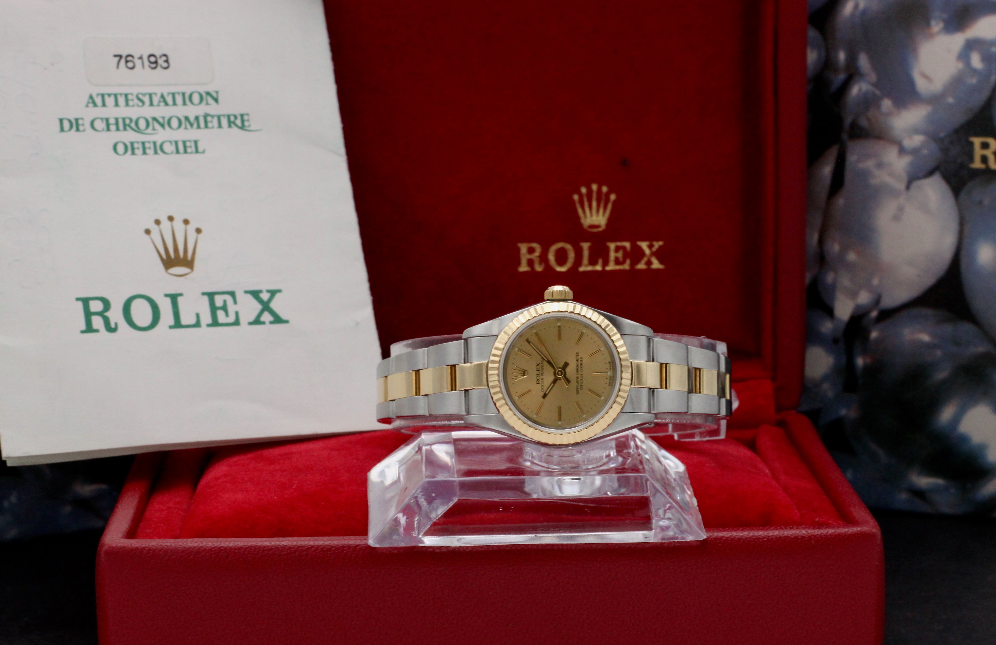 Rolex Lady 76193 - 2002 - Rolex horloge - Rolex kopen - Rolex dames horloge - Trophies Watches