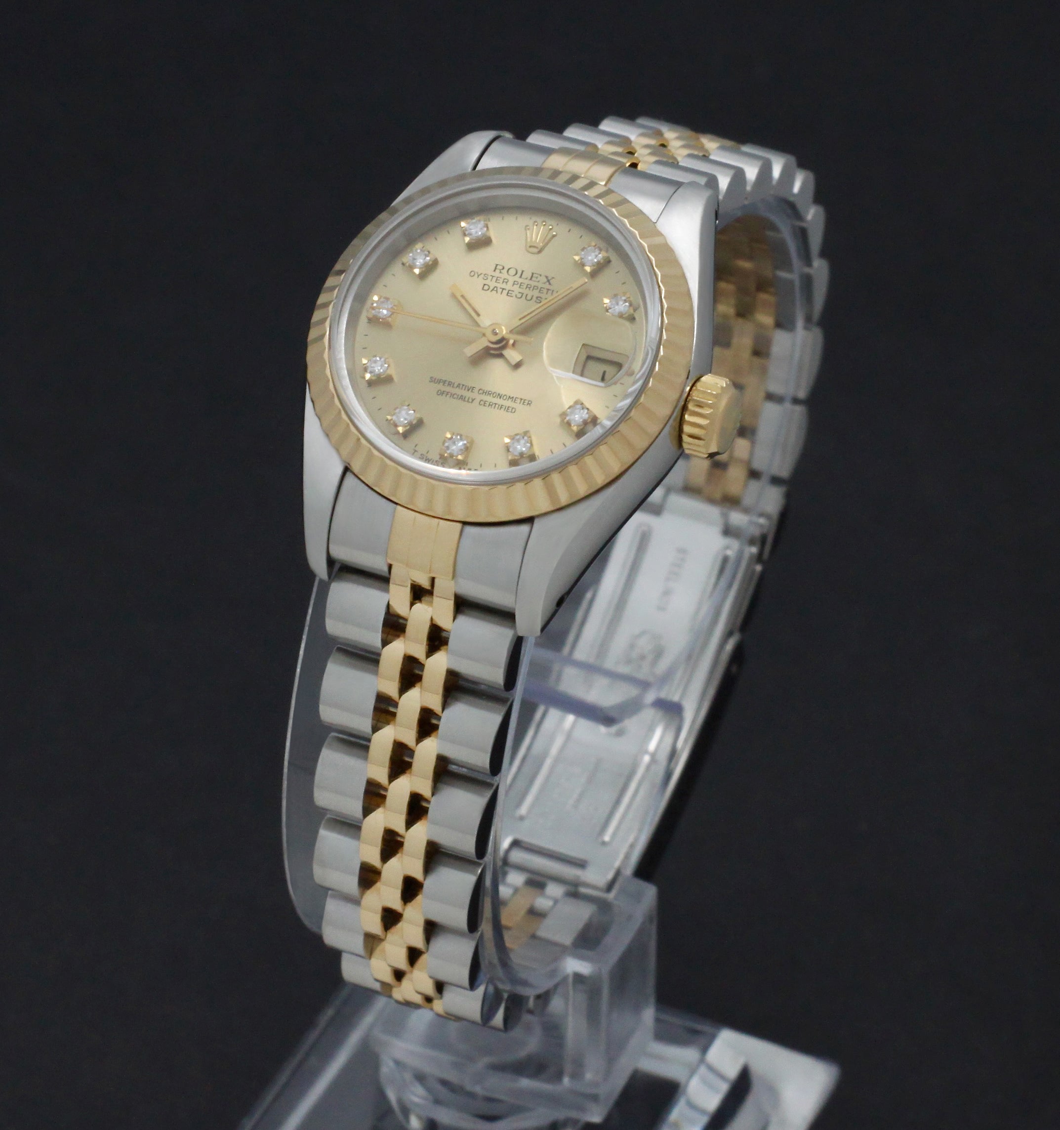 Rolex Lady-Datejust 69173G - 1994 - Rolex horloge - Rolex kopen - Rolex dames horloge - Trophies Watches