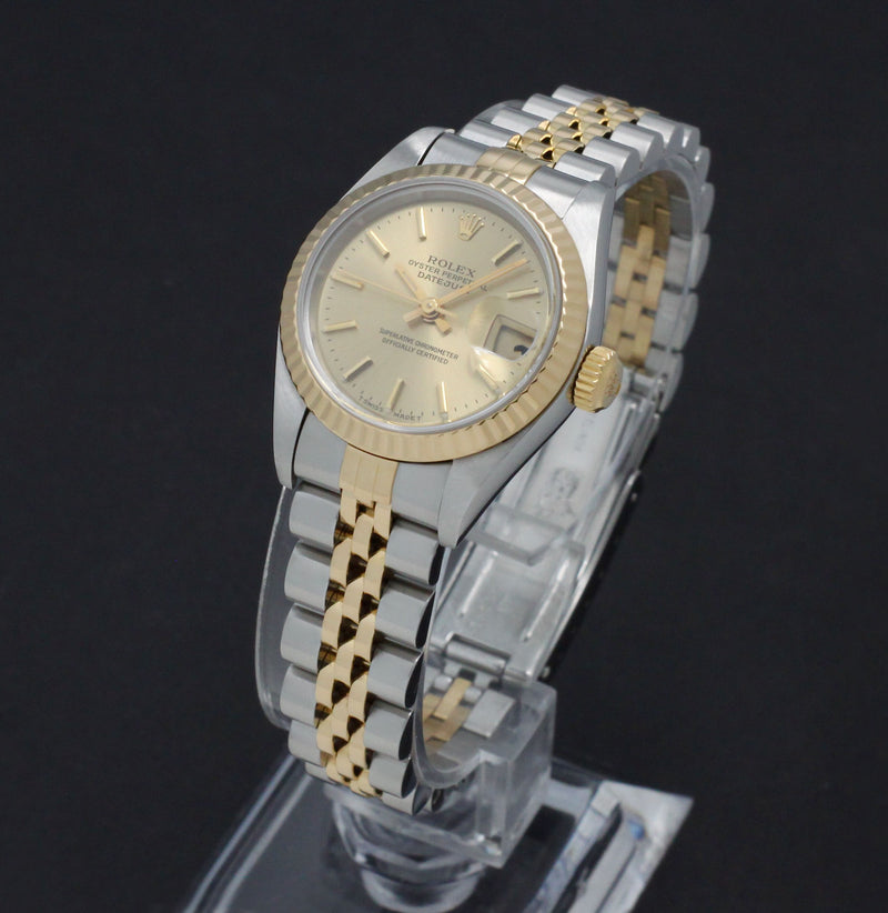 Rolex Lady-Datejust 69173 - 1997 - Rolex horloge - Rolex kopen - Rolex dames horloge - Trophies Watches