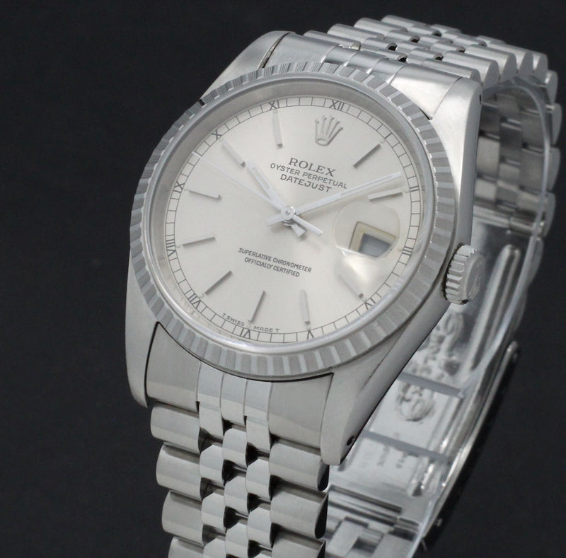 Rolex Datejust 16220 - 1989 - Rolex horloge - Rolex kopen - Rolex heren horloge - Trophies Watches