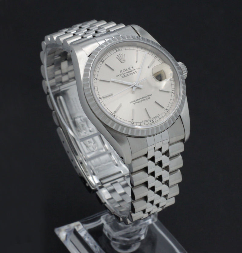 Rolex Datejust 16220 - 1989 - Rolex horloge - Rolex kopen - Rolex heren horloge - Trophies Watches