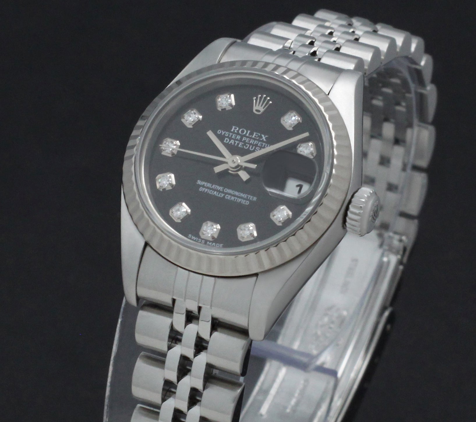 Rolex Oyster Perpetual Lady Datejust 79174G - 2003 - Rolex horloge - Rolex kopen - Rolex dames horloge - Trophies Watche