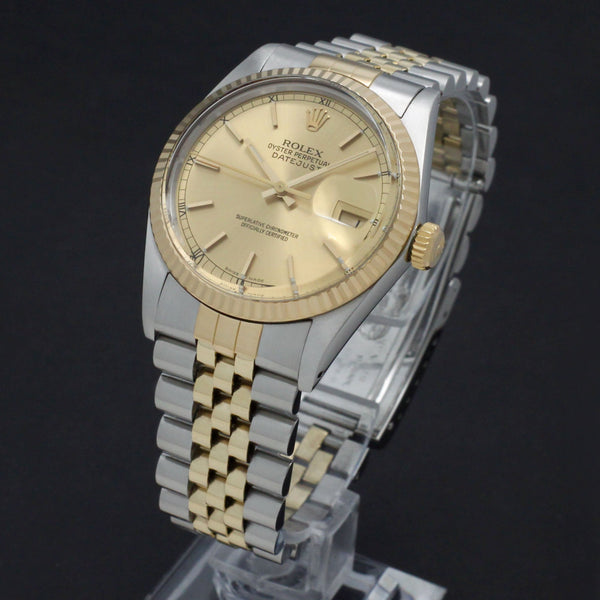 Rolex Datejust 16013 - 1983 - Rolex horloge - Rolex kopen - Rolex heren horloge - Trophies Watches