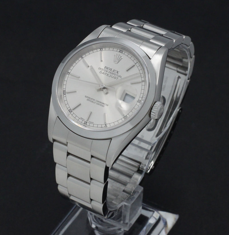 Rolex Datejust 16200 - 2000 - Rolex horloge - Rolex kopen - Rolex heren horloge - Trophies Watches