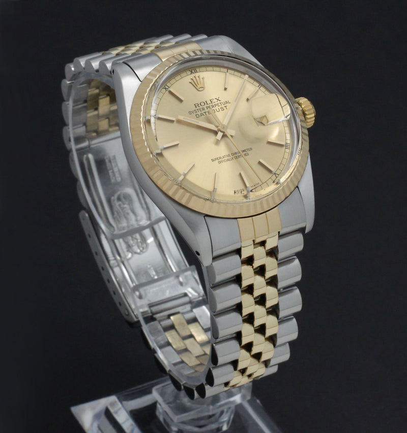 Rolex Datejust 16013 - 1983 - Rolex horloge - Rolex kopen - Rolex heren horloge - Trophies Watches