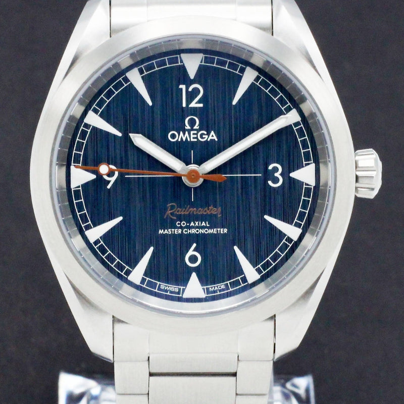 Omega Seamaster Railmaster 220.10.40.20.03.001 - 2023 - Omega horloge - Omega kopen - Omega heren horloge - Trophies Watches