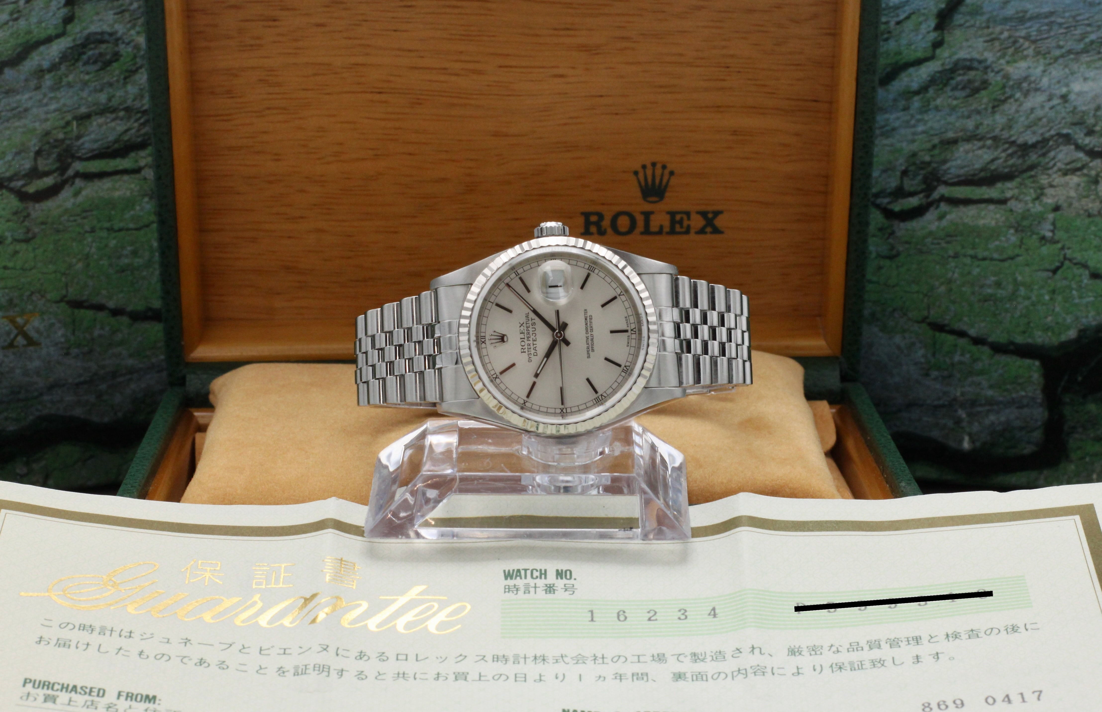 Rolex Datejust 16234 - 2001 - Rolex horloge - Rolex kopen - Rolex heren horloge - Trophies Watches