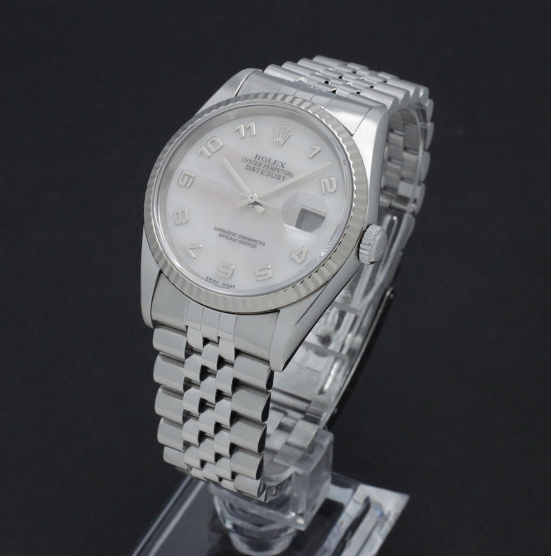 Rolex Datejust 16234 - 2003 - Rolex horloge - Rolex kopen - Rolex heren horloge - Trophies Watches