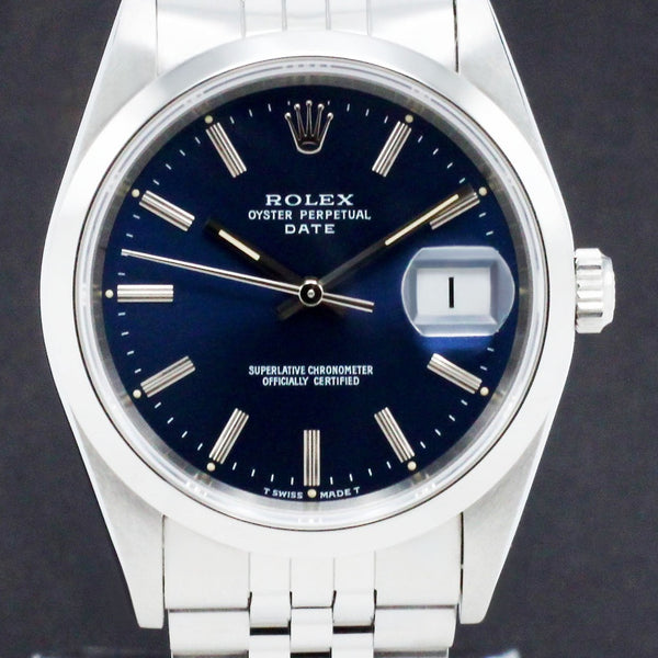 Rolex Oyster Perpetual Date 15200 - 1995 - Rolex horloge - Rolex kopen - Rolex heren horloge - Trophies Watches