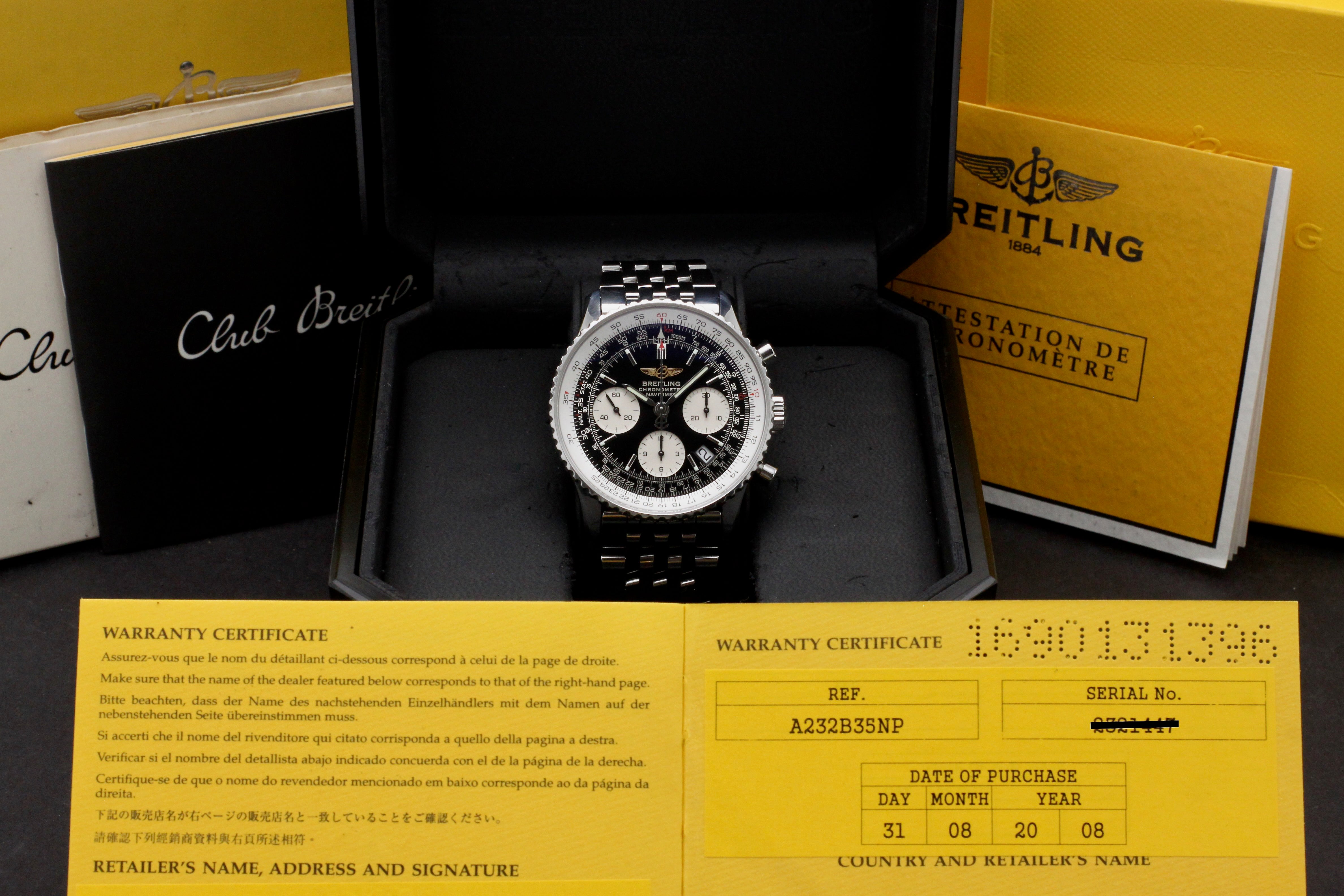 Breitling Navitimer A23322 - 2008 - Breitling horloge - Breitling kopen - Breitling heren horloge - Trophies Watches
