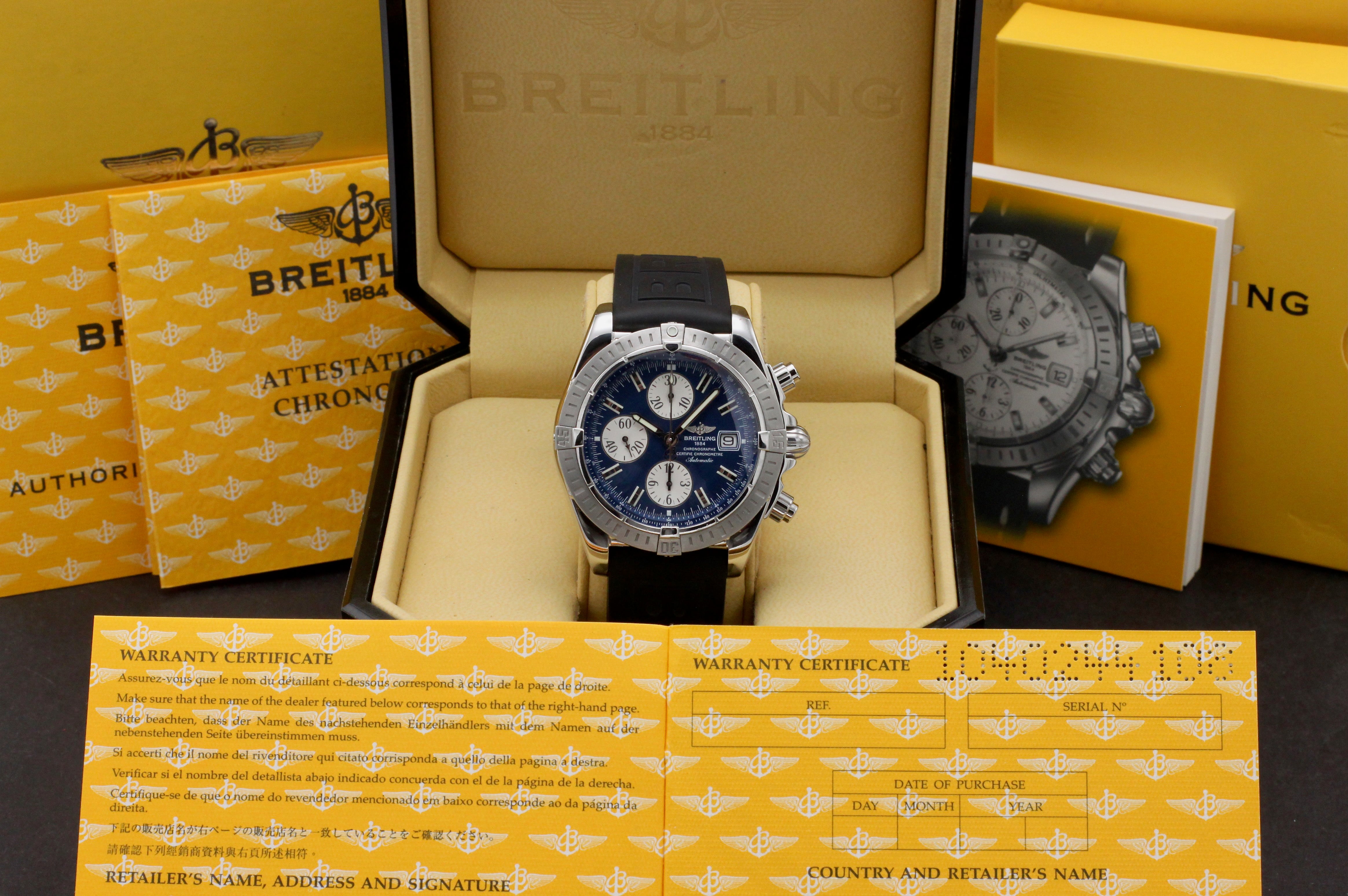 Breitling Chronomat A13356 - 2006 - Breitling horloge - Breitling kopen - Breitling heren horloge - Trophies Watches