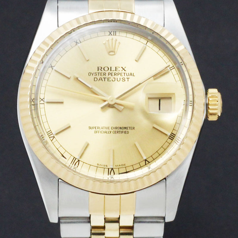 Rolex Datejust 16013 - 1983 - Rolex horloge - Rolex kopen - Rolex heren horloge - Trophies Watches