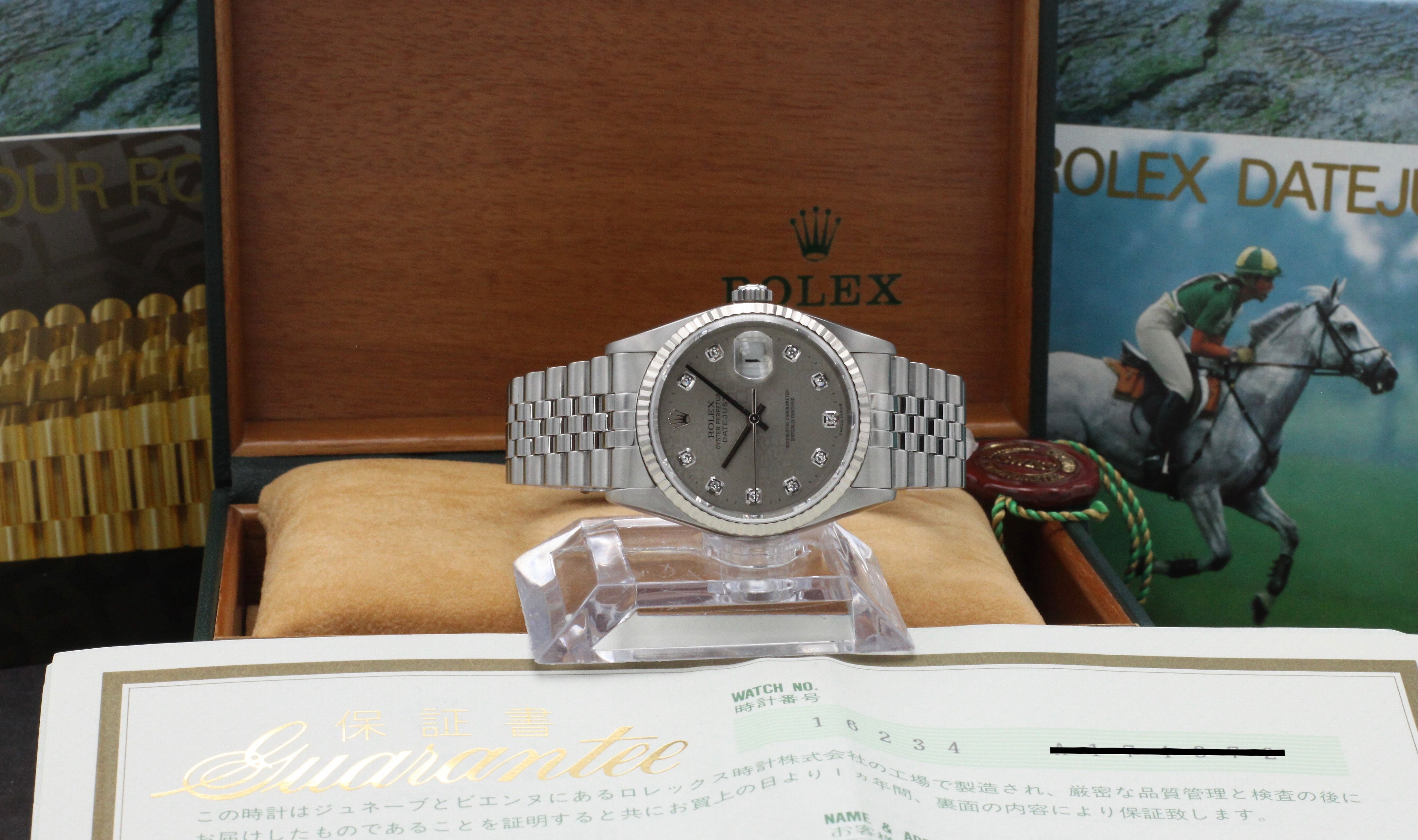 Rolex Datejust 16234G - 2000 - Rolex horloge - Rolex kopen - Rolex heren horloge - Trophies Watches