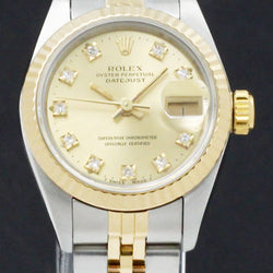 Rolex Lady-Datejust 69173G - 1991 - Rolex horloge - Rolex kopen - Rolex dames horloge - Trophies Watches