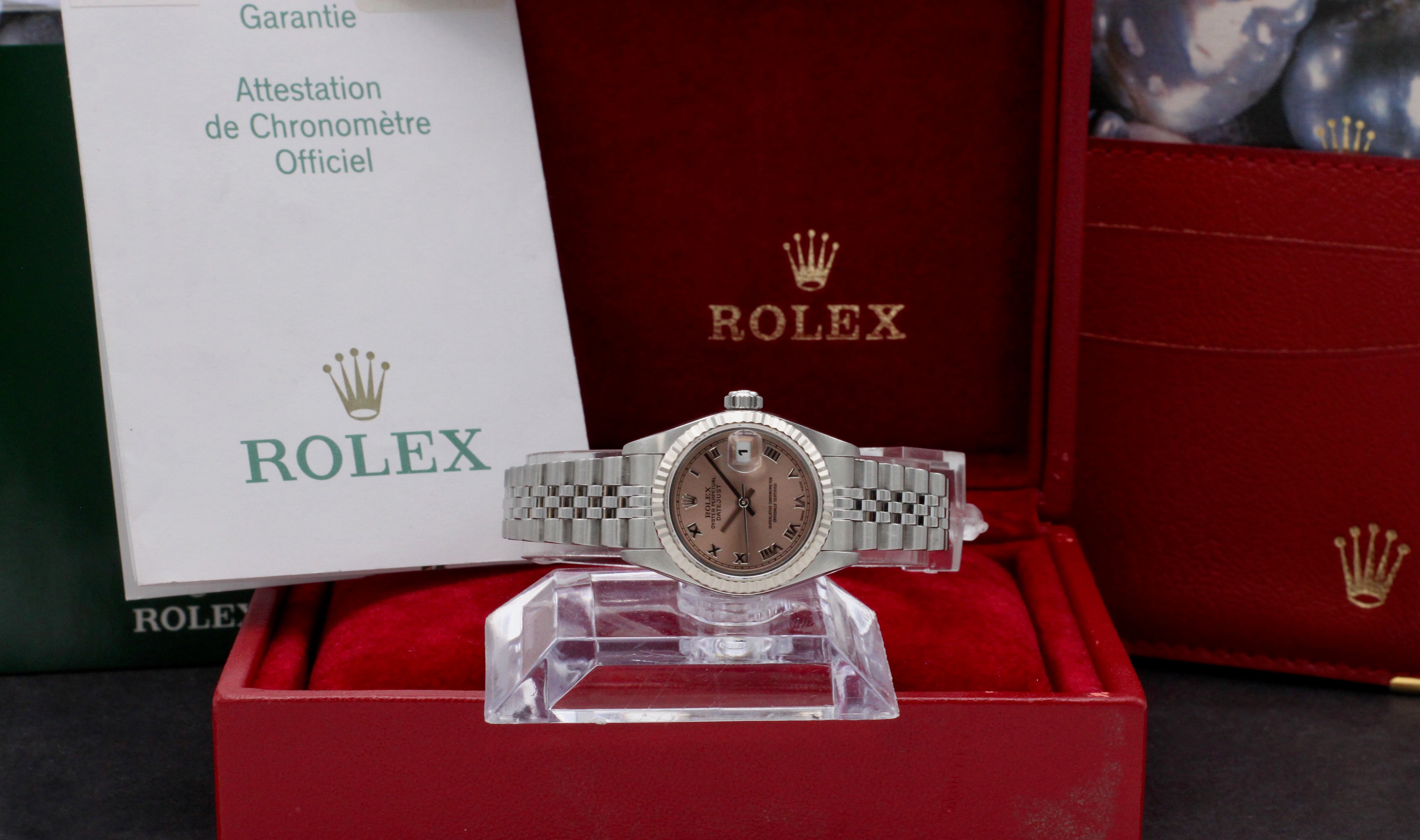 Rolex Oyster Perpetual Lady Datejust 79174 - 2004 - Rolex horloge - Rolex kopen - Rolex dames horloge - Trophies Watches