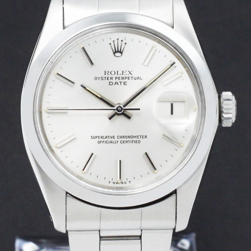 Rolex Oyster Perpetual Date 1500 - 1974 - Rolex horloge - Rolex kopen - Rolex heren horloge - Trophies Watches