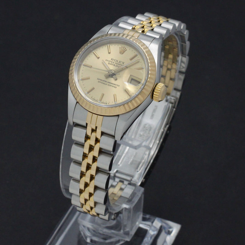 Rolex Lady-Datejust 69173 - 1988 - Rolex horloge - Rolex kopen - Rolex dames horloge - Trophies Watches