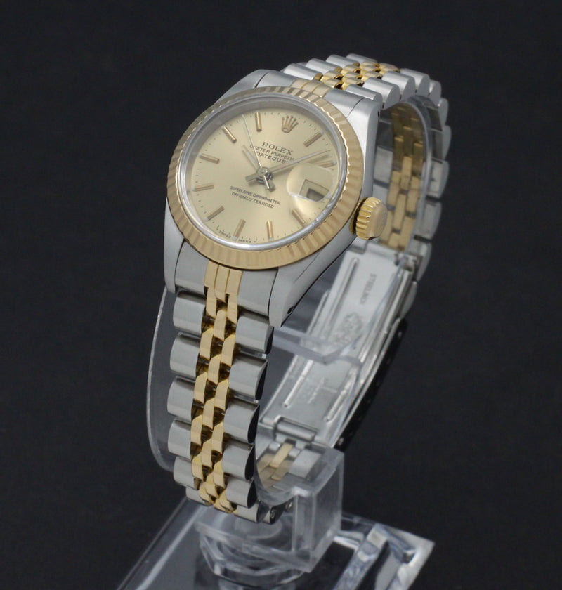 Rolex Lady-Datejust 69173 - 1988 - Rolex horloge - Rolex kopen - Rolex dames horloge - Trophies Watches