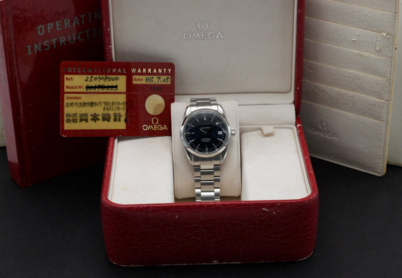 Omega Seamaster Aqua Terra Co-axial 2504.80.00 - 2015 - Omega horloge - Omega kopen - Omega heren horloge - Trophies Watches