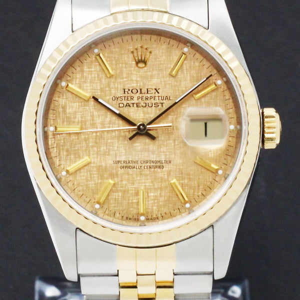 Rolex Datejust 16233 - 1988 - Rolex horloge - Rolex kopen - Rolex heren horloge - Trophies Watches