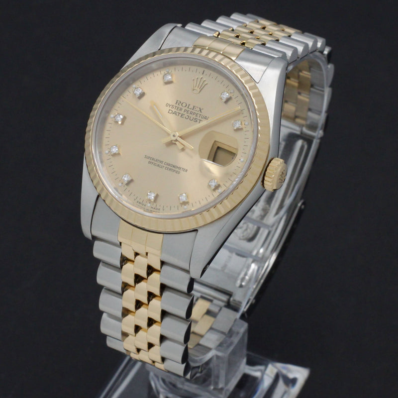 Rolex Datejust 16233G - 1989 - Rolex horloge - Rolex kopen - Rolex heren horloge - Trophies Watches