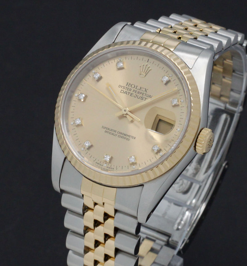 Rolex Datejust 16233G - 1989 - Rolex horloge - Rolex kopen - Rolex heren horloge - Trophies Watches