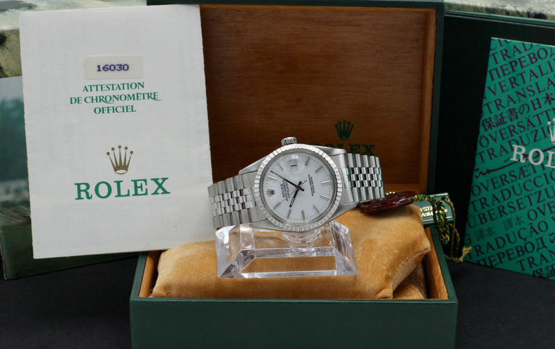 Rolex Datejust 16030 - 1987 - Rolex horloge - Rolex kopen - Rolex heren horloge - Trophies Watches