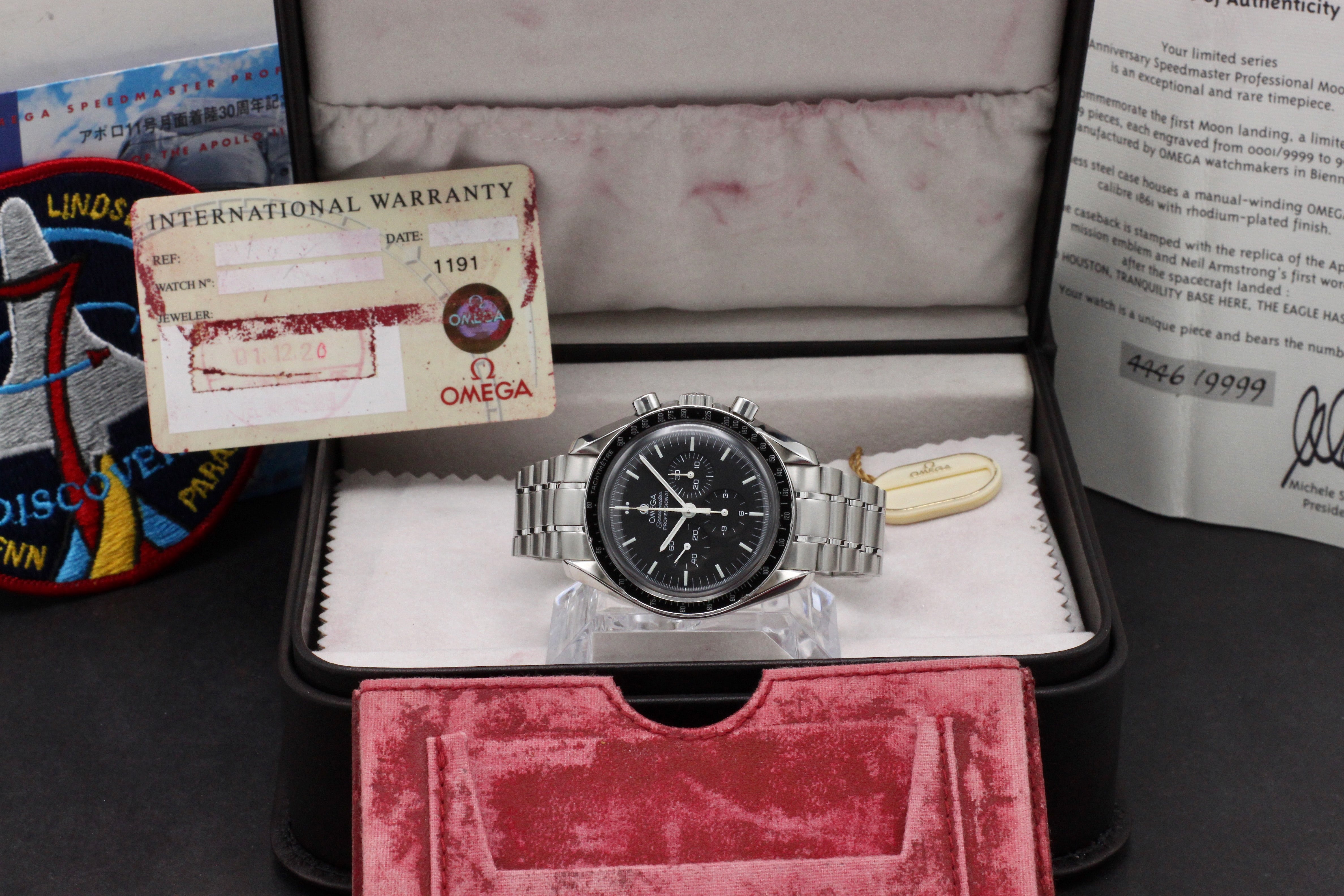 Omega Speedmaster Professional Moonwatch Apollo Xi 3560.50 - 1999 - Omega horloge - Omega kopen - Omega heren horloges - Trophies Watches
