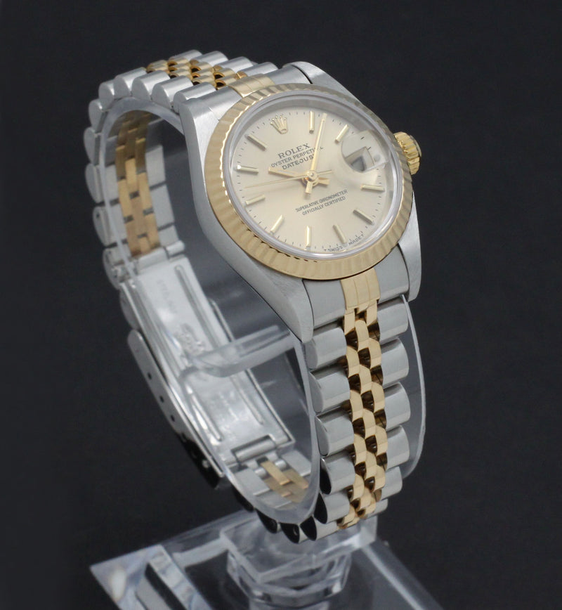 Rolex Lady-Datejust 69173 - 1996 - Rolex horloge - Rolex kopen - Rolex dames horloge - Trophies Watches