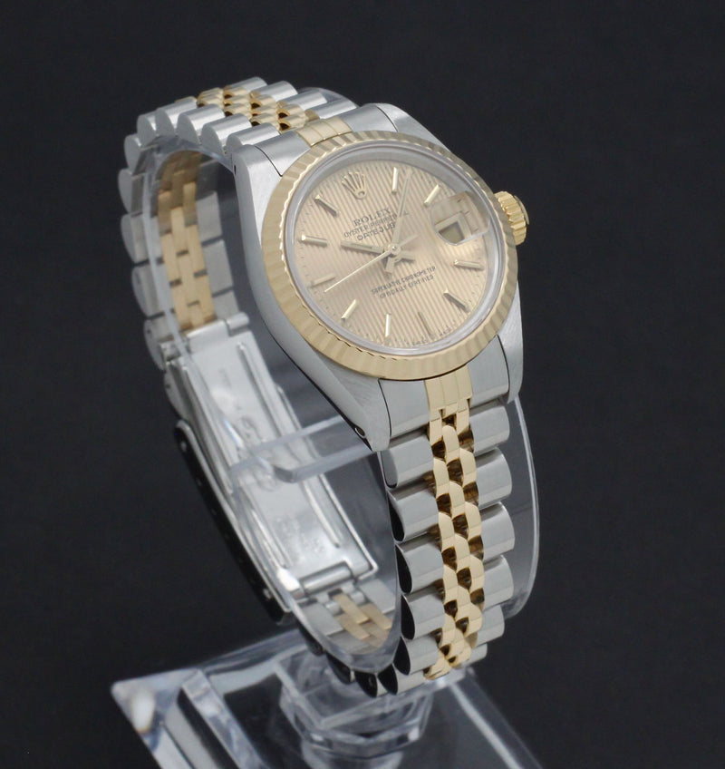 Rolex Lady-Datejust 69173 - 1989 - Rolex horloge - Rolex kopen - Rolex dames horloge - Trophies Watches