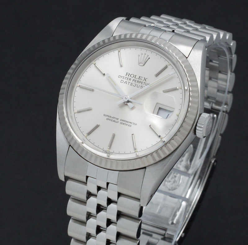 Rolex Datejust 16014 - 1985 - Rolex horloge - Rolex kopen - Rolex heren horloge - Trophies Watches