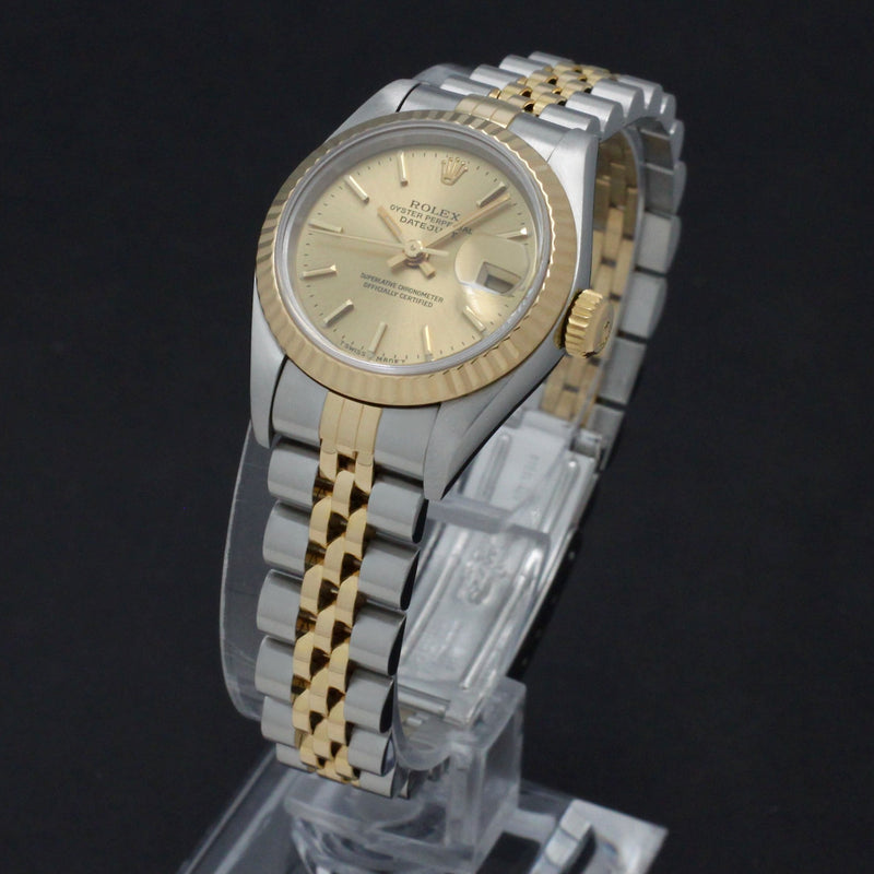 Rolex Lady-Datejust 69173 - 1999 - Rolex horloge - Rolex kopen - Rolex dames horloge - Trophies Watches