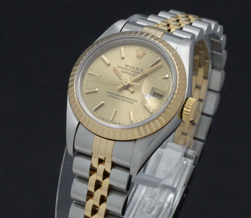 Rolex Lady-Datejust 69173 - 1999 - Rolex horloge - Rolex kopen - Rolex dames horloge - Trophies Watches