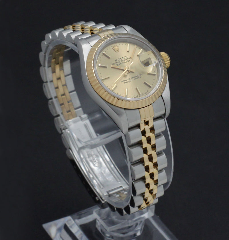 Rolex Lady-Datejust 69173 - 1999 - Rolex horloge - Rolex kopen - Rolex dames horloge - Trophies Watches