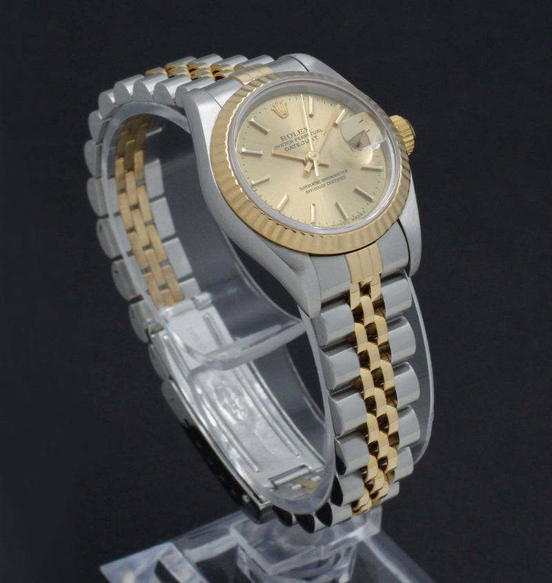 Rolex Lady-Datejust 69173 - 1999 - Rolex horloge - Rolex kopen - Rolex dames horloge - Trophies Watches