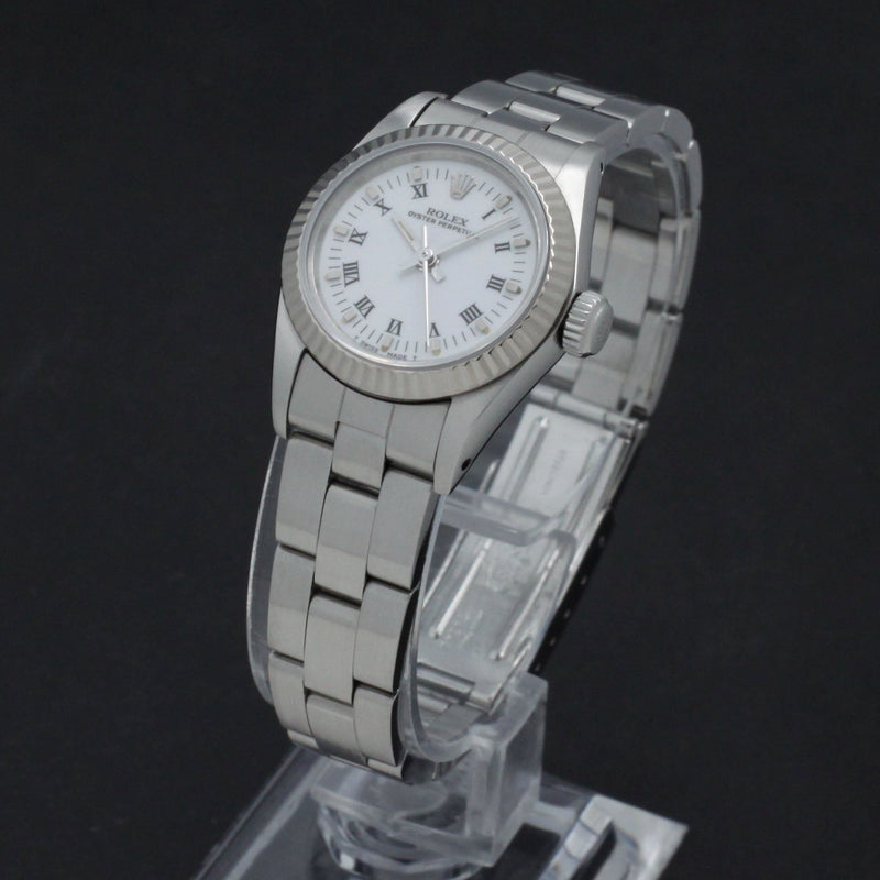 Rolex Oyster Perpetual 67194 - 1988 - Rolex horloge - Rolex kopen - Rolex dames horloge - Trophies Watches